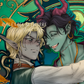Sasha &amp; Aal'shan in Art Nouveau style