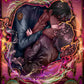 Onyx Storm in Art Nouveau style