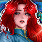Shallan in Art Nouveau style