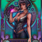 Shadowheart in Art Nouveau style
