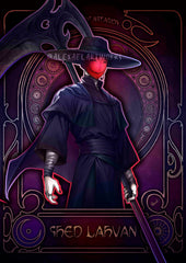 Shed Lahvan in Art Nouveau style