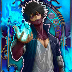 Dabi in Art Nouveau style