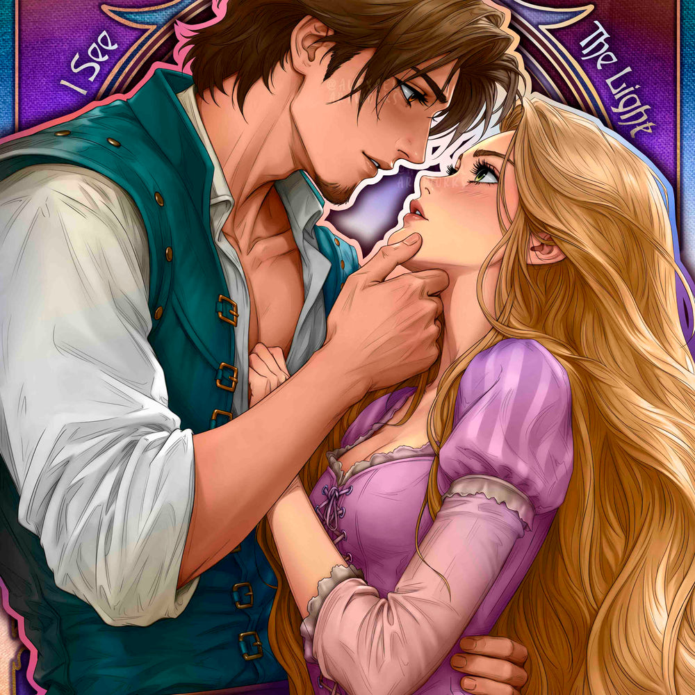 Tangled in Art Nouveau style