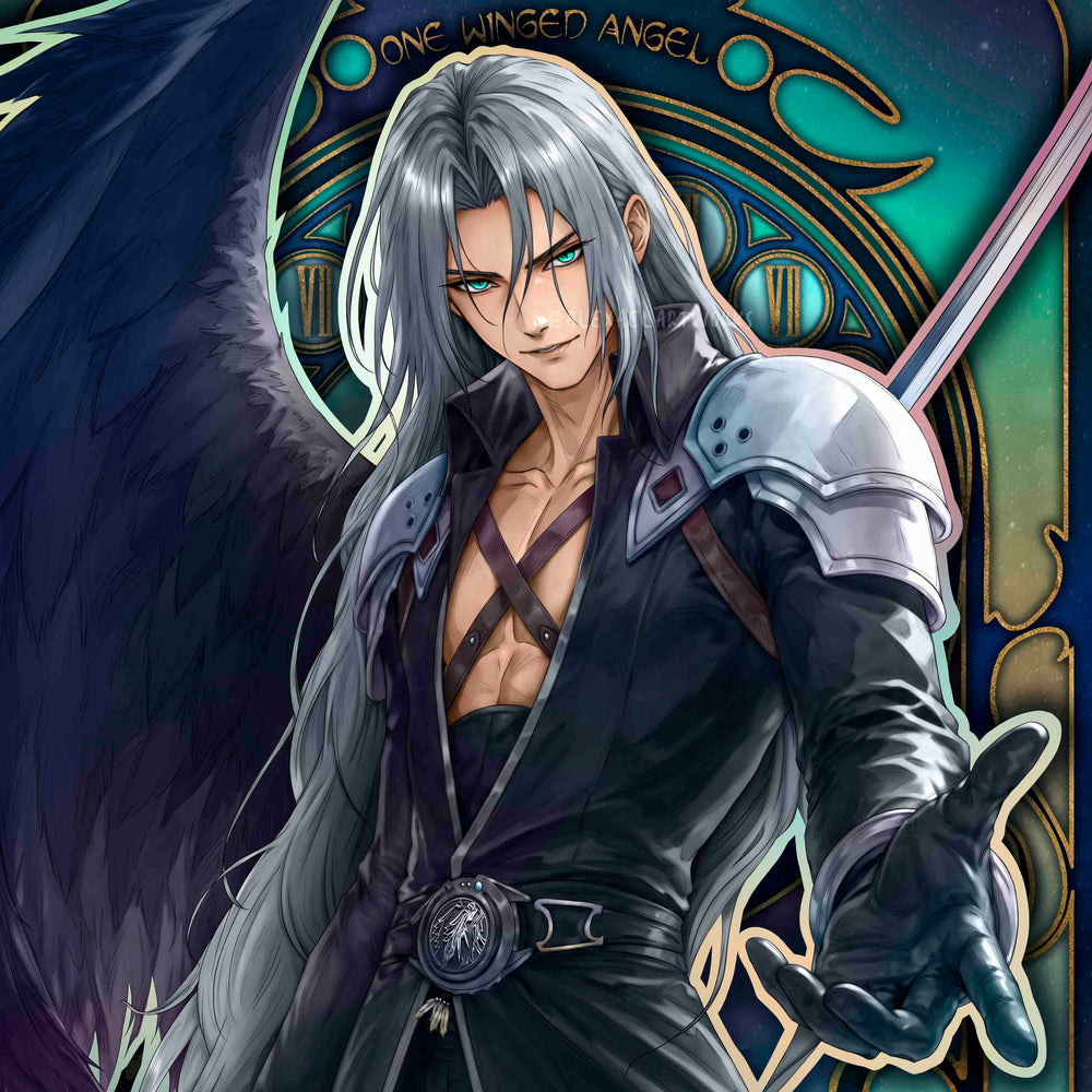 Sephiroth in Art Nouveau style