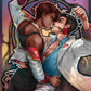 Alastor & Vincent Valentine’s Outfit in Art Nouveau style