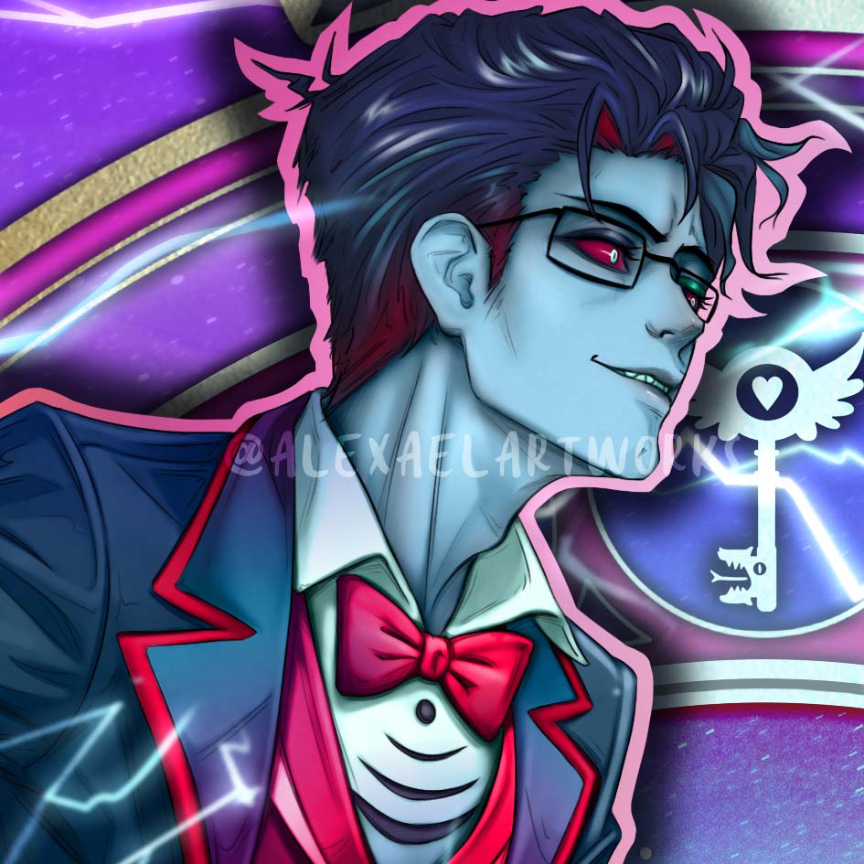 Radiostatic in Art Nouveau style