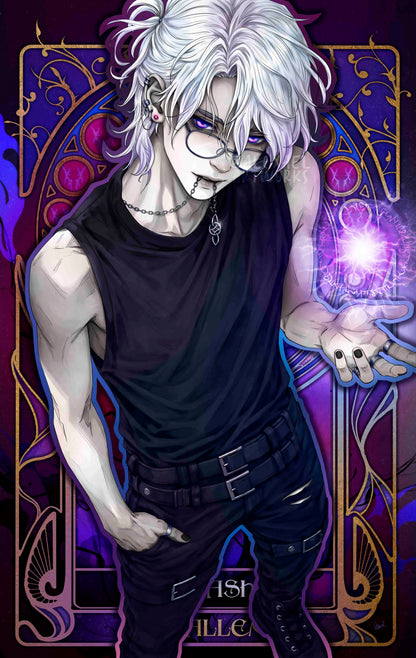 Ash Allen in Art Nouveau style