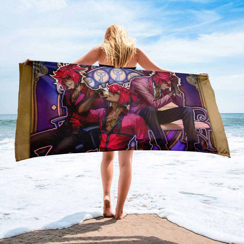 Alastor Sinner (Trio Version) 🏖️ Hellish Towels 🔥 Toallas Infernales