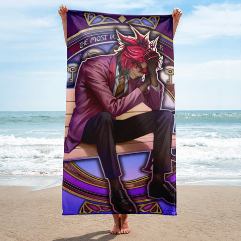 Alastor Sinner (Rosie Bench) 🏖️ Hellish Towels 🔥 Toallas Infernales