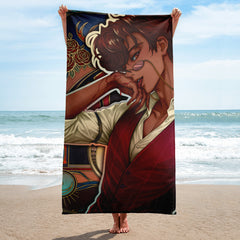 Human Alastor Crimson Drip 🏖️ Hellish Towels 🔥 Toallas Infernales