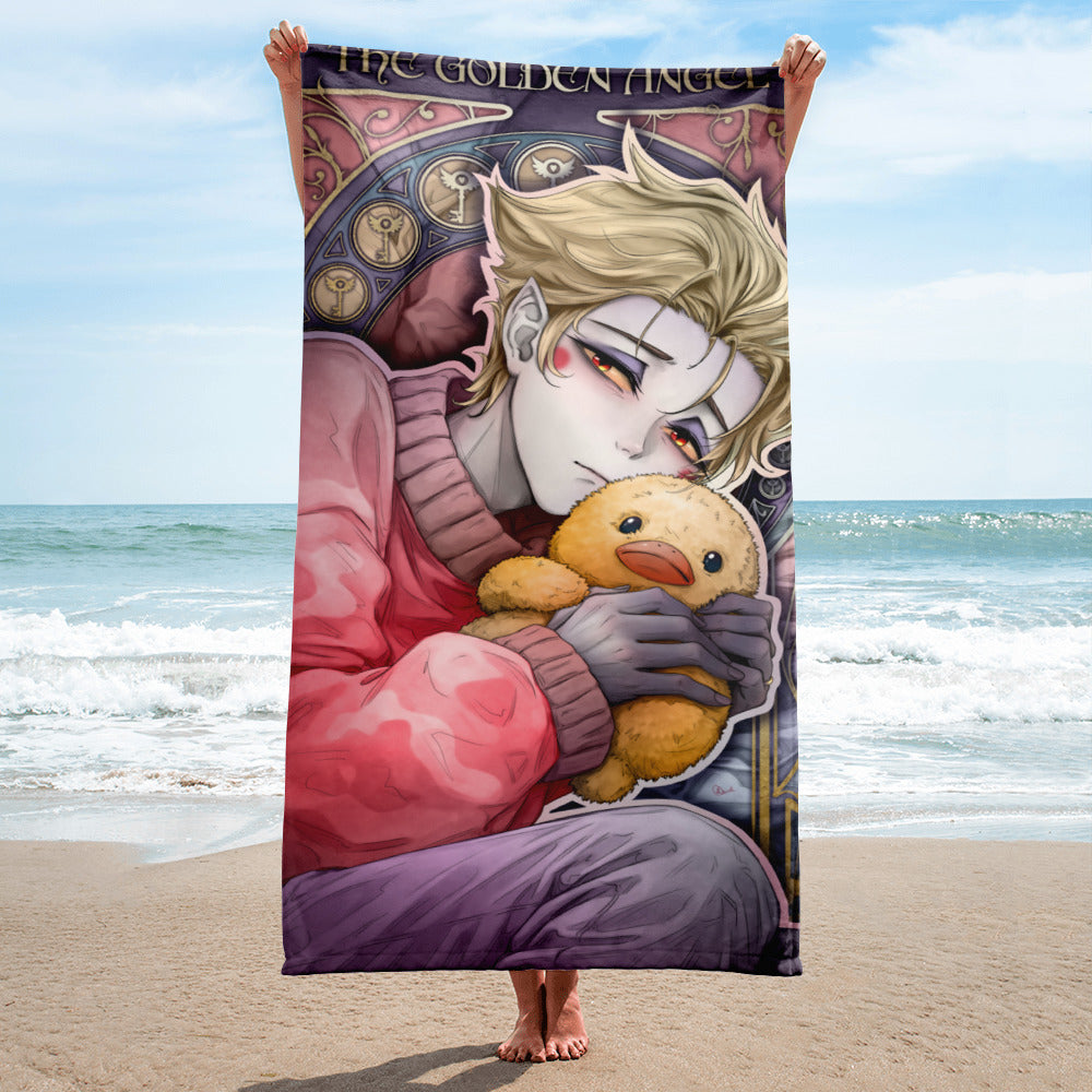 Lucifer in pajamas 🏖️ Hellish Towels 🔥 Toallas Infernales