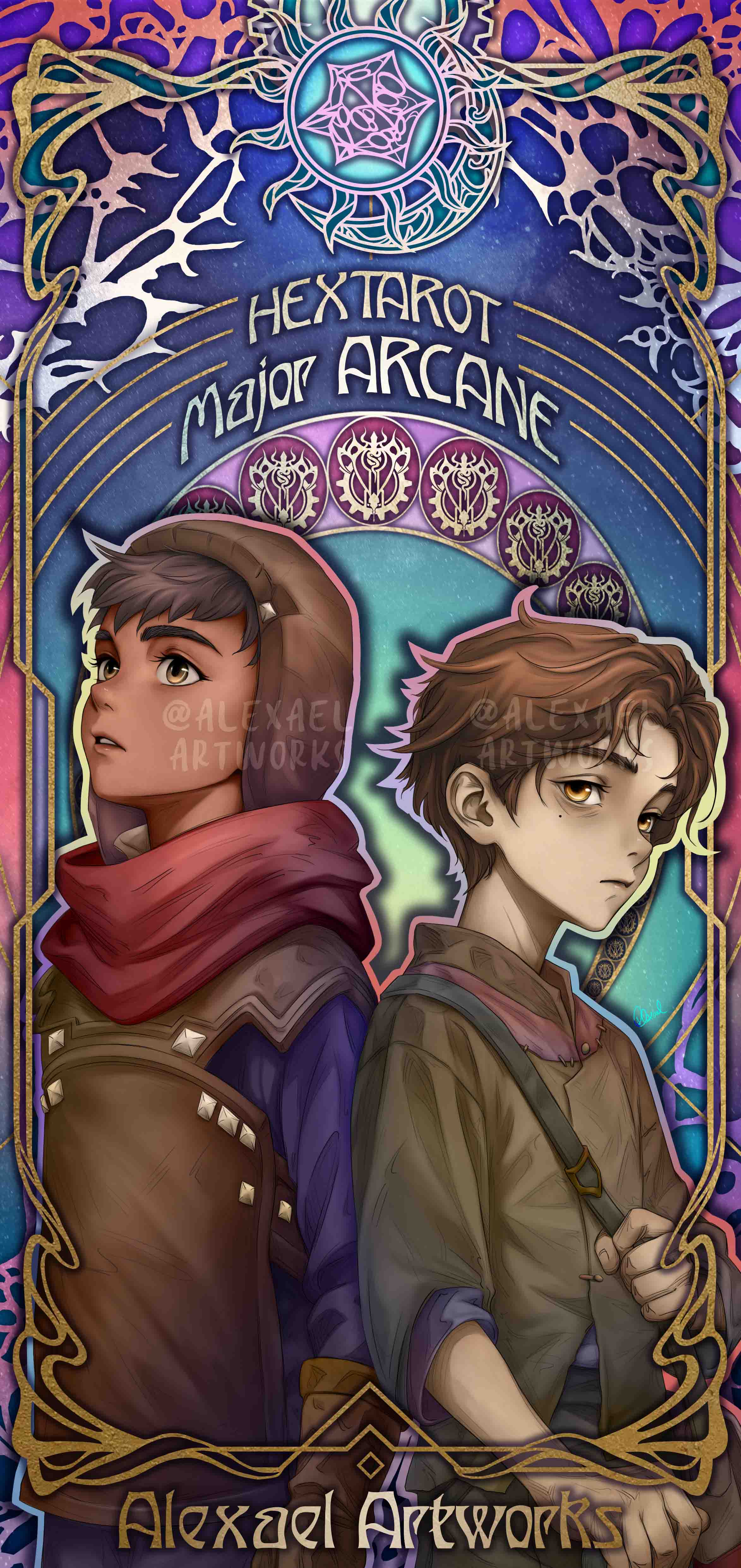 HexTarot Major ARCANE [Pre-Order] – Alexael Artworks