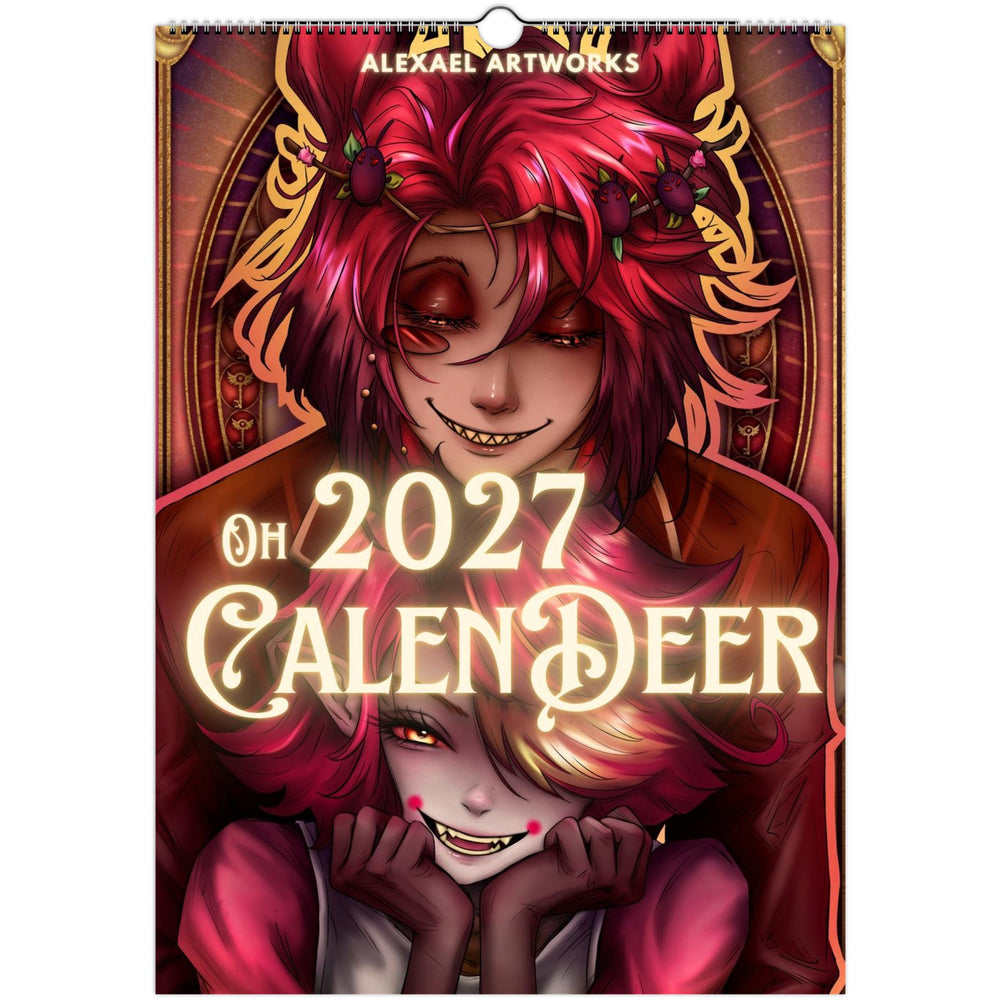 Oh CalenDeer 2027 (EU and Rest of the World) — NEW 2027 Illustrations