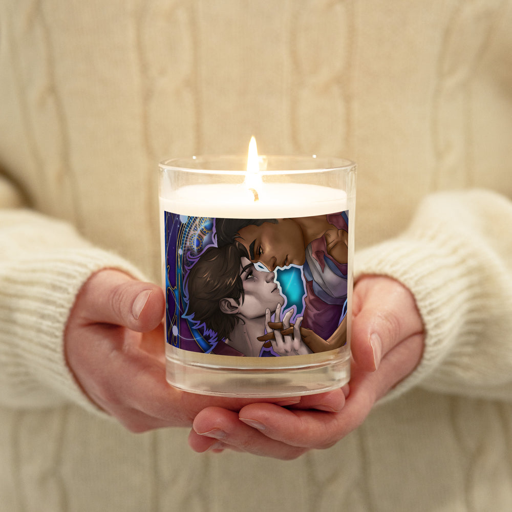 Jayce & Viktor Academy Partners 🕯️ Glass jar soy wax candle
