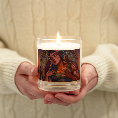 Karlach 🕯️ Glass jar soy wax candle
