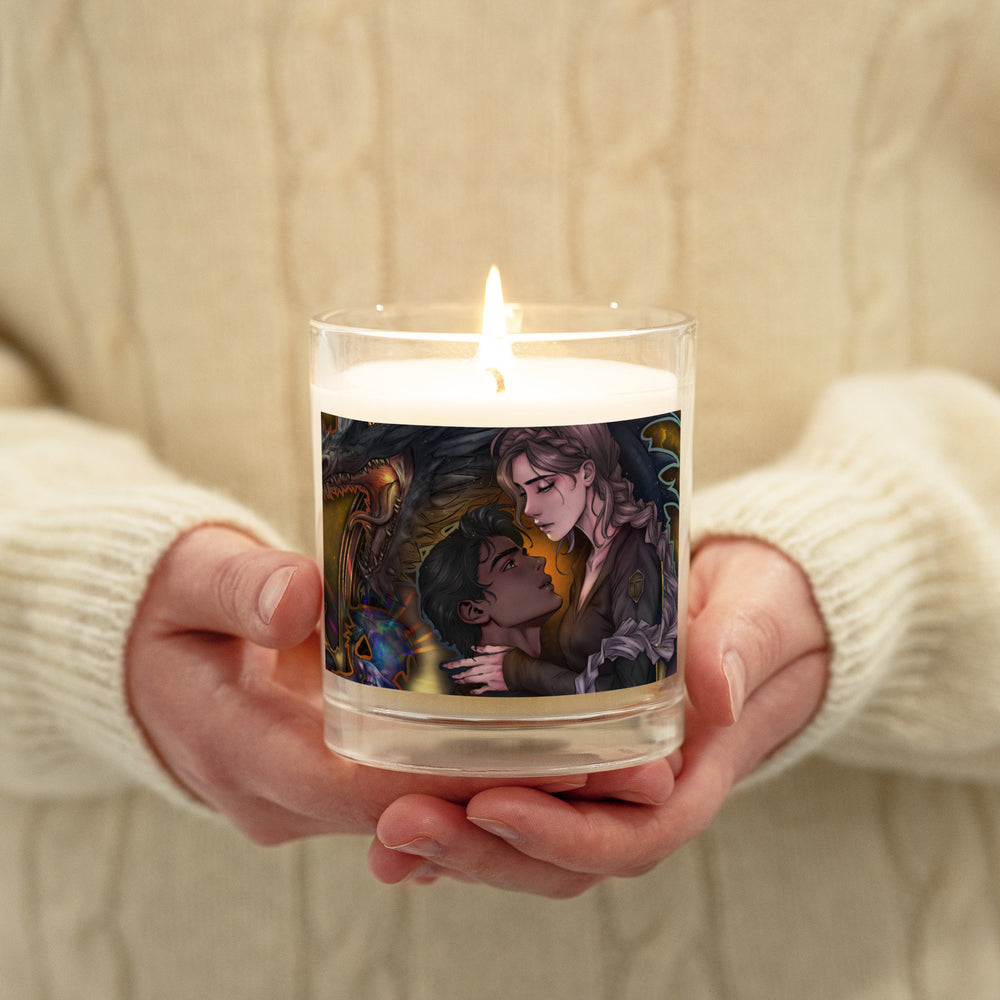Iron Flame 🕯️ Glass jar soy wax candle