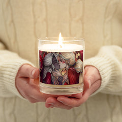 Charlie & Vaggie🕯️ Glass jar soy wax candle