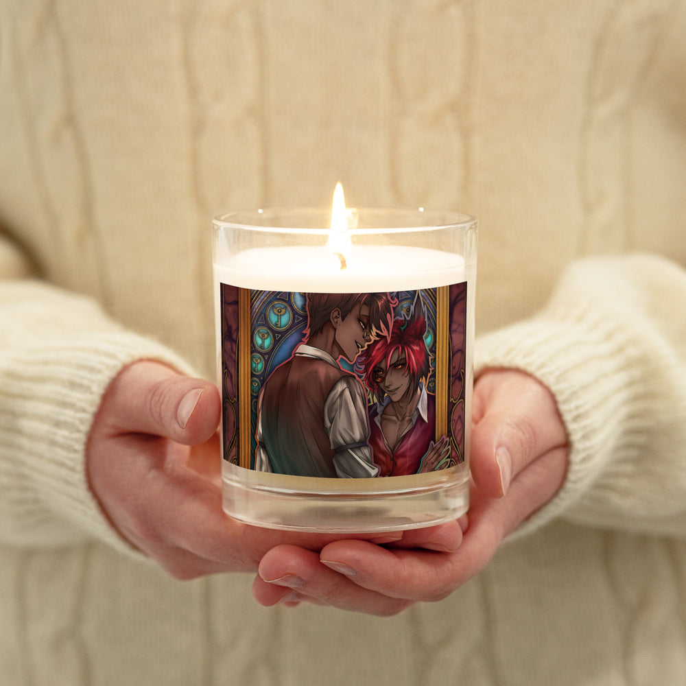 Human Alastor 🕯️ Glass jar soy wax candle