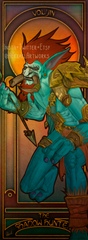Vol'Jin in Art Nouveau style