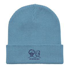 Satosugu Light - Embroidered Organic Knit Beanie