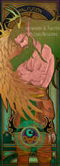 Malfurion in Art Nouveau style