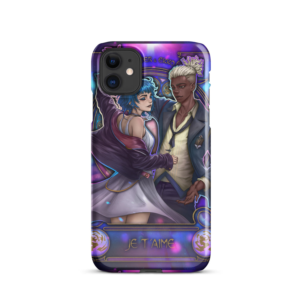 Ekko & Jinx in Art Nouveau style (Je t'aime)  - Snap case for iPhone®