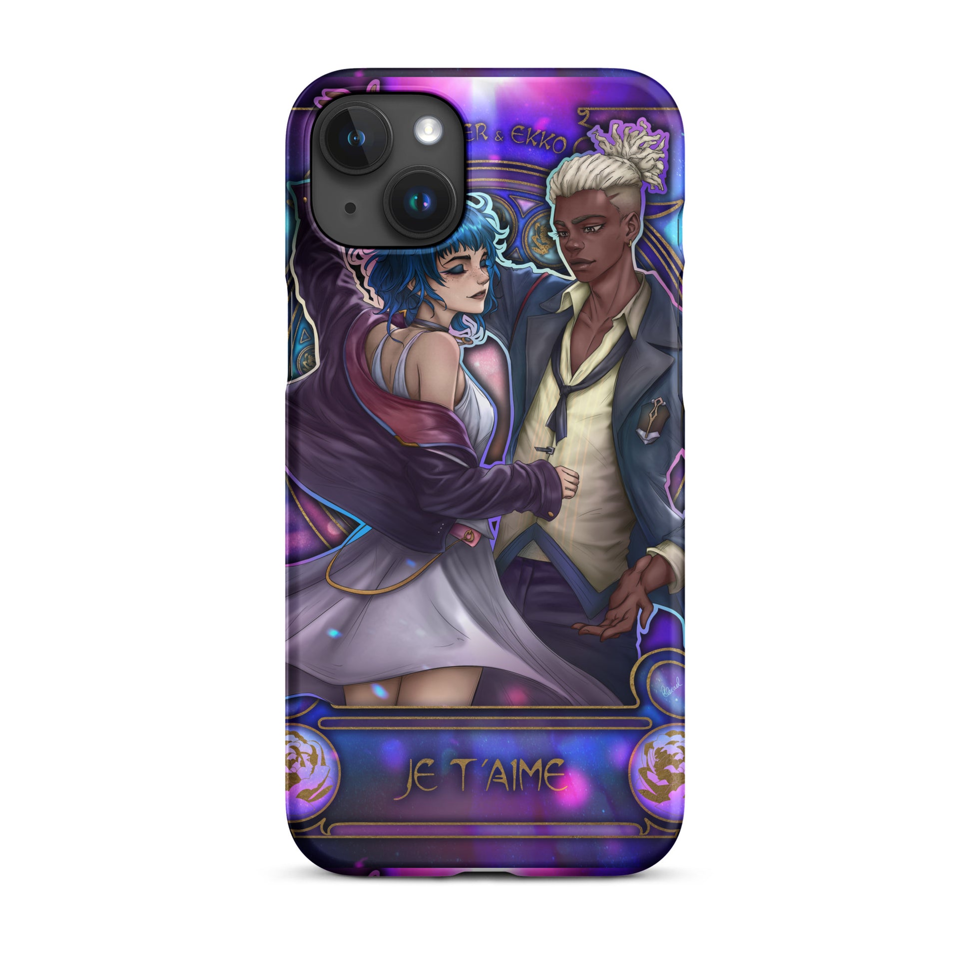 Ekko & Jinx in Art Nouveau style (Je t'aime) Ekko & Jinx in Art Nouveau style (Je t'aime)