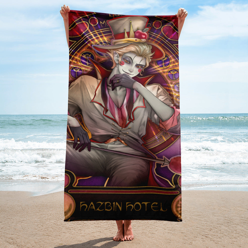 Lucifer Art Nouveau 🏖️ Hellish Towels 🔥 Toallas Infernales
