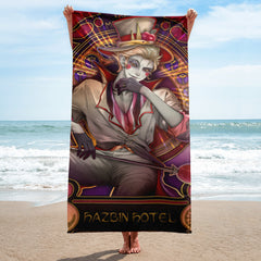 Lucifer Art Nouveau 🏖️ Hellish Towels 🔥 Infernal Towels