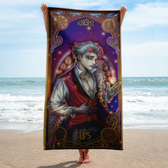Stolas Tarot Card 🏖️ Hellish Towels 🔥 Infernal Towels