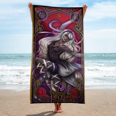 Carmila Tarot Card 🏖️ Hellish Towels 🔥 Hellish Towels