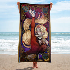 Charlie Tarot Card 🏖️ Hellish Towels 🔥 Hellish Towels