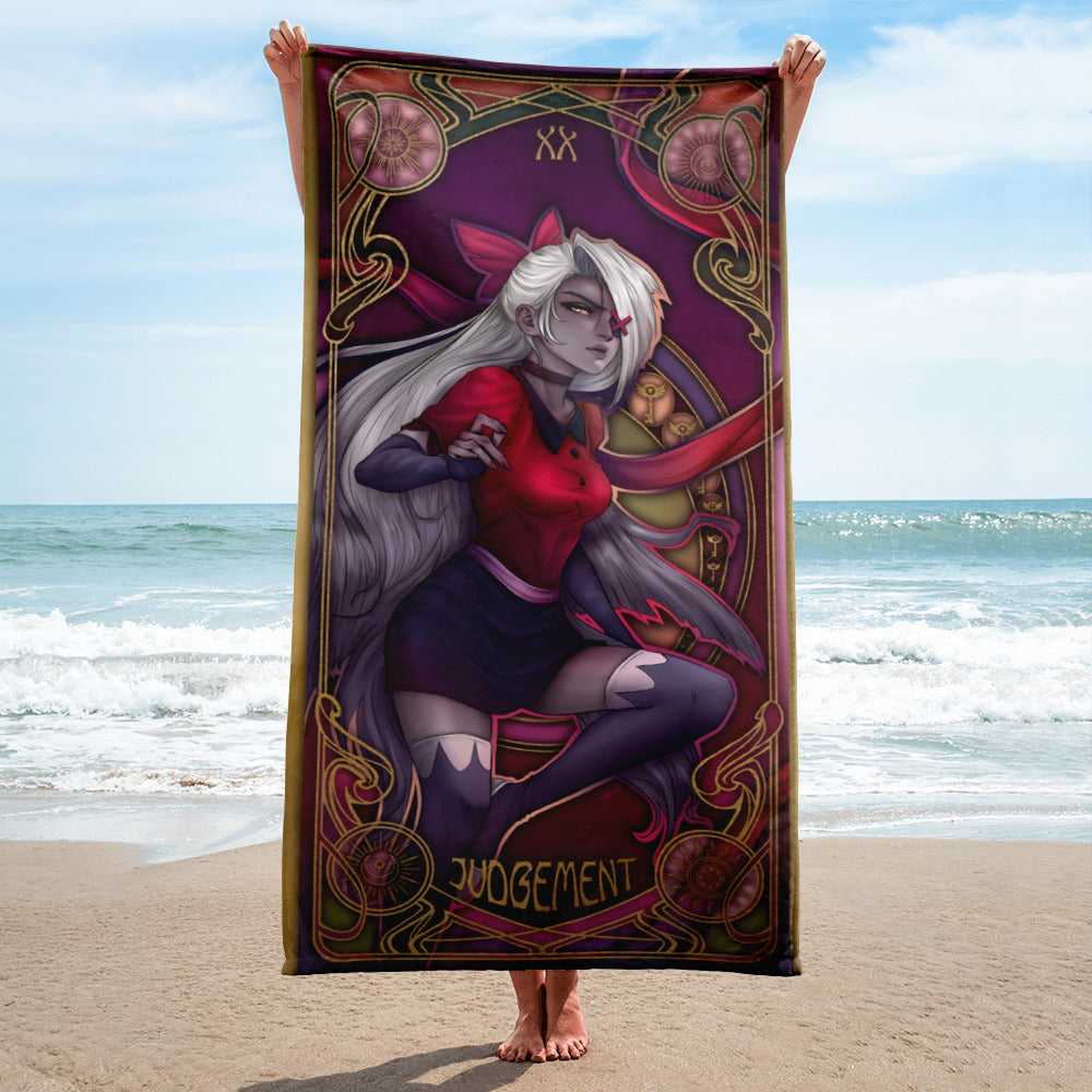 Vaggie Tarot Card 🏖️ Hellish Towels 🔥 Toallas Infernales