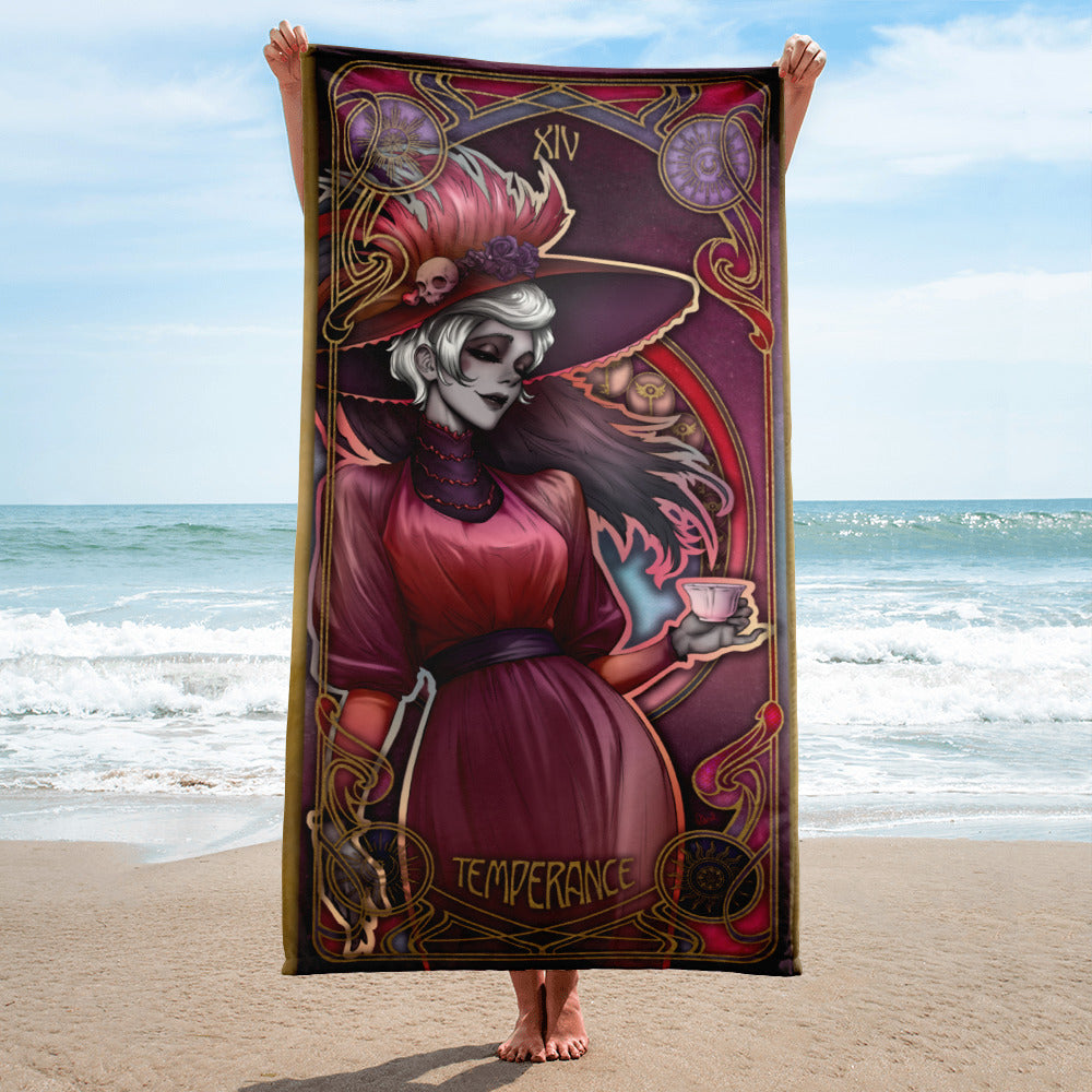 Rosie Tarot Card 🏖️ Hellish Towels 🔥 Toallas Infernales