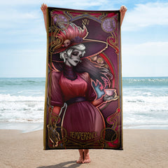 Rosie Tarot Card 🏖️ Hellish Towels 🔥 Infernal Towels