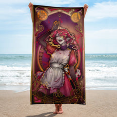 Niffty Tarot Card 🏖️ Hellish Towels 🔥 Infernal Towels