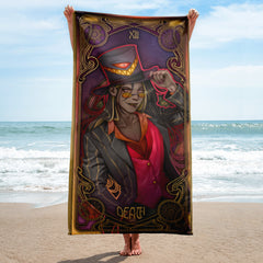 Sir Pentious Tarot Card 🏖️ Hellish Towels 🔥 Infernal Towels