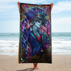 Vox Tarot Card 🏖️ Hellish Towels 🔥 Infernal Towels