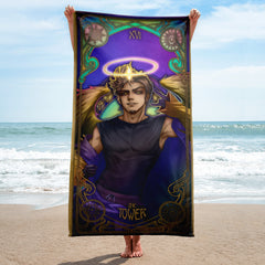 Adam Tarot Card 🏖️ Hellish Towels 🔥 Toallas Infernales