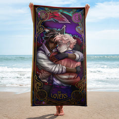 Angel Dust & Husk 🏖️ Hellish Towels 🔥 Hellish Towels