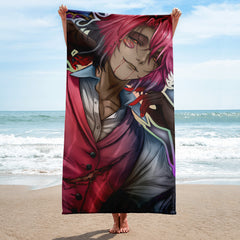 Alastor Radio's not dead 🏖️ Hellish Towels 🔥 Toallas Infernales