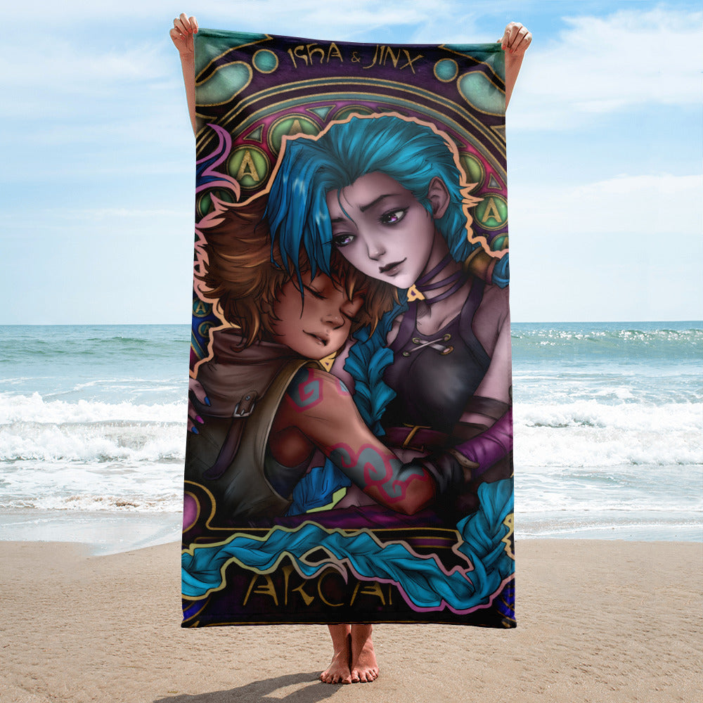 Isha & Jinx 🏖️ Hextowels 💎 HexToallas