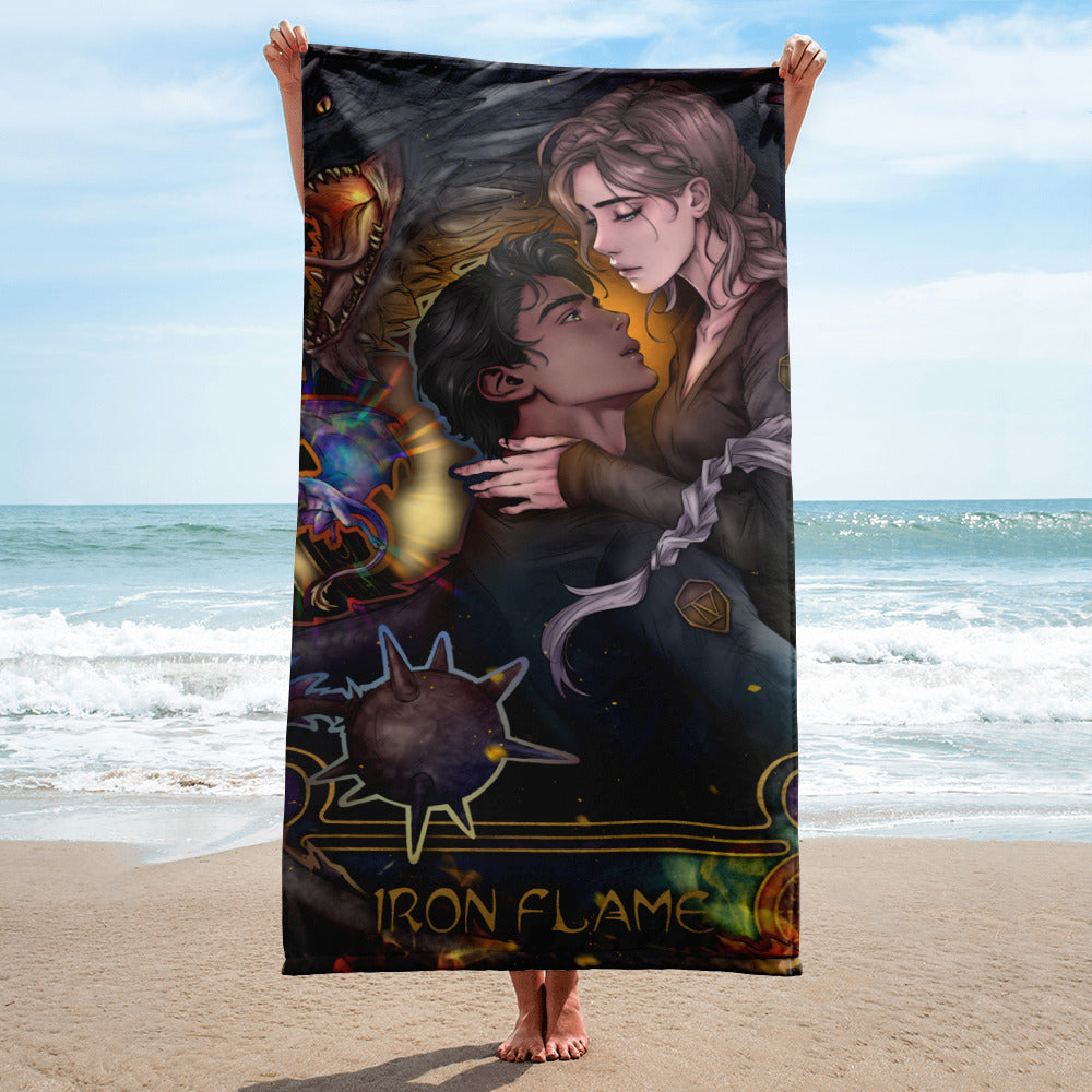 Iron Flame 🏖️ Fanart Towels ♥️ Toallas Fanart