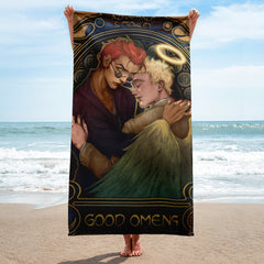 Good Omens 🏖️ Fanart Towels ♥️ Fanart Blankets