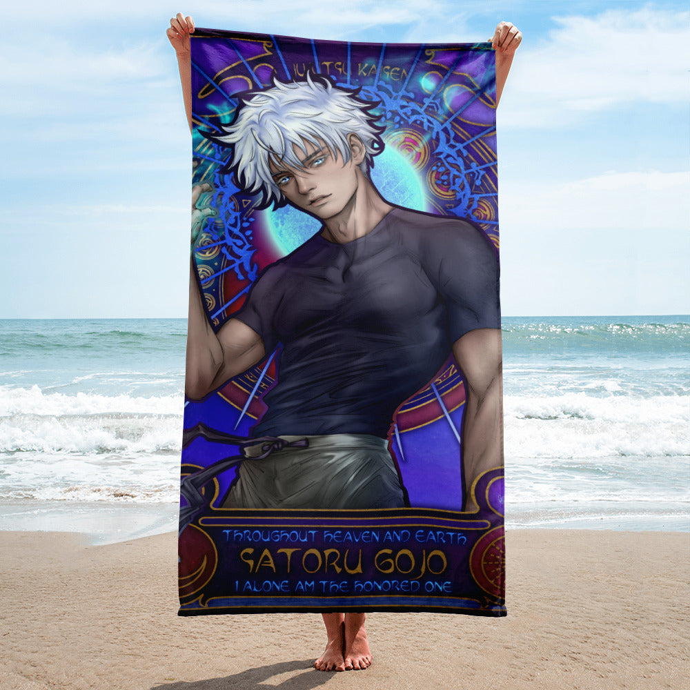 Gojo  🏖️ Fanart Towels ♥️ Toallas Fanart