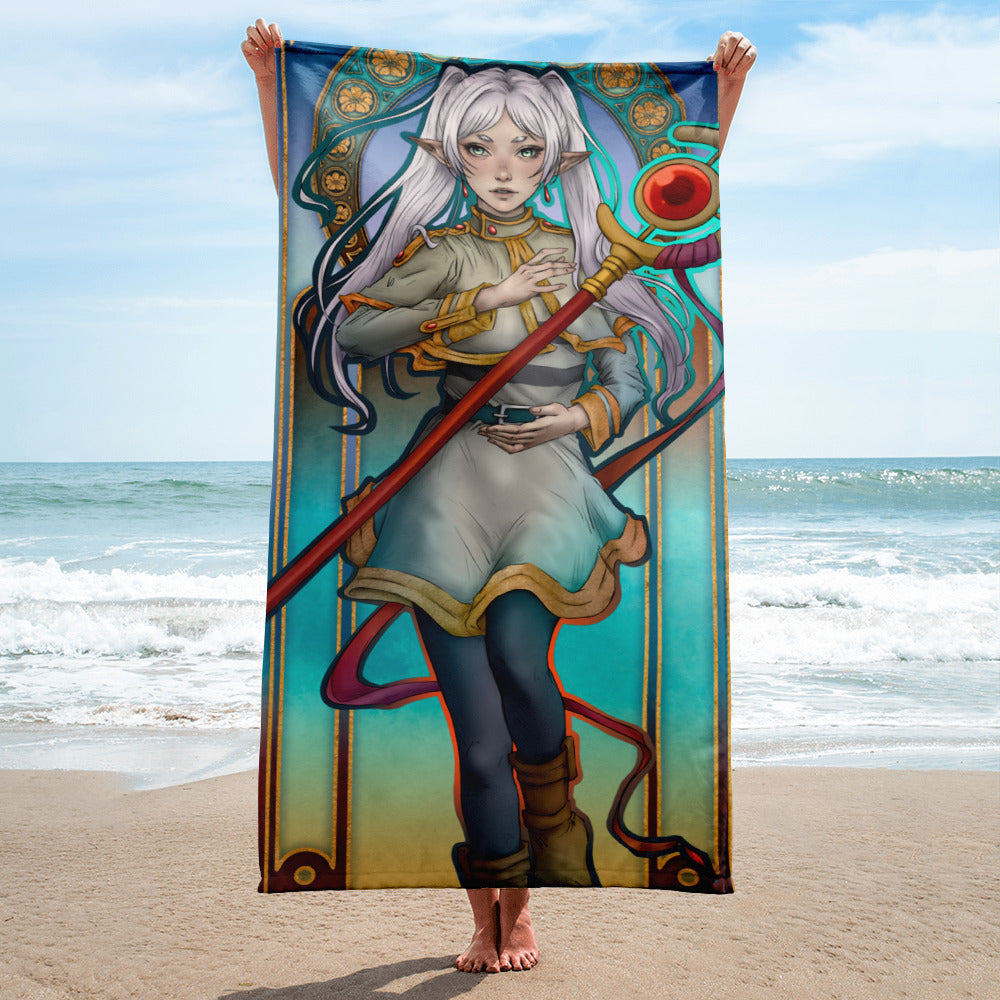 Frieren 🏖️ Fanart Towels ♥️ Toallas Fanart