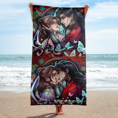 Hualian Scene 🏖️ Fanart Towels ♥️ Fanart Blankets