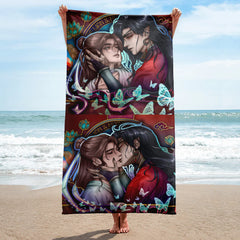 OUTLET limited edition ~ Hualian Scene 🏖️ Fanart Towels ♥️ Toallas Fanart