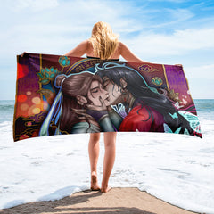 Hualian Kiss 🏖️ Fanart Towels ♥️ Mantas Fanart