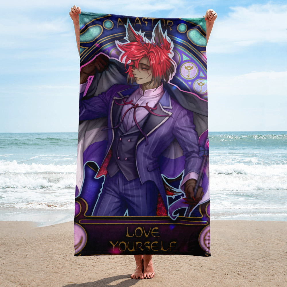Ace Alastor 🏖️ Hellish Towels 🔥 Toallas Infernales